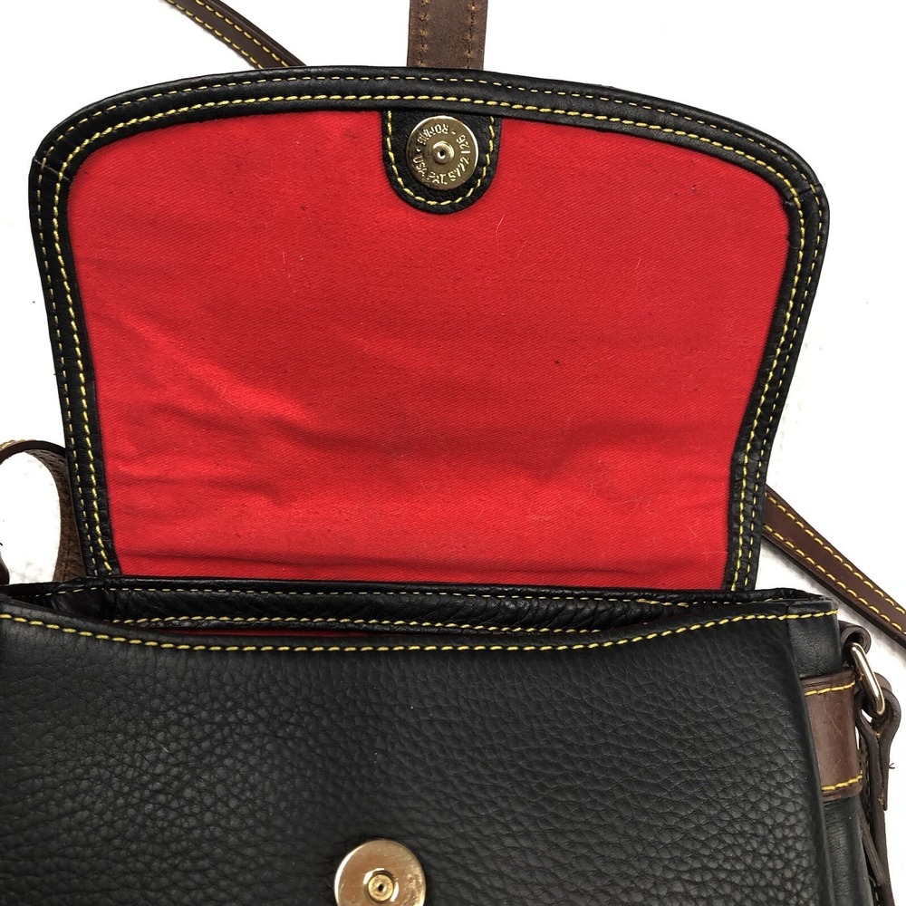 Dooney and Bourke Lock Leather Crossbody Shoulder hand bag Padlock - Picture 9 of 16